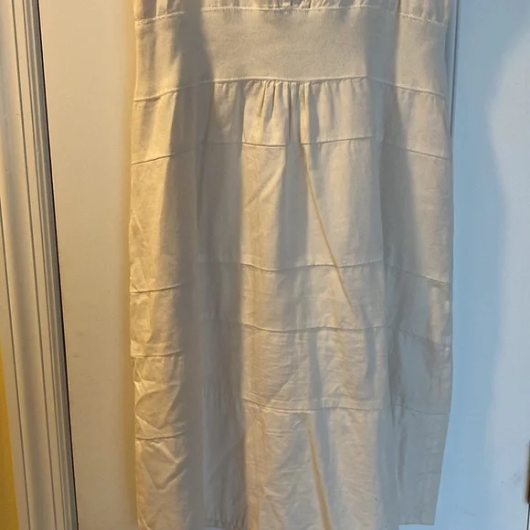Hache Made in Italy 🇮🇹 💯 Cotton Dress Side Pockets Butter Soft Never Used